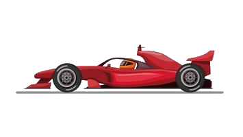 Formula 1 Car with Driver